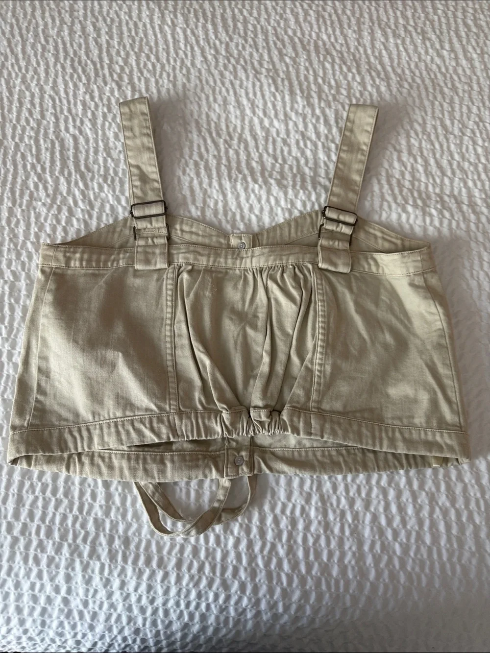 Free People We The Free Palm Desert Denim Top XS